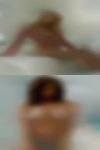 Two bi women bodies become one.